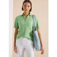 CECIL Poloshirt aus reiner Baumwolle