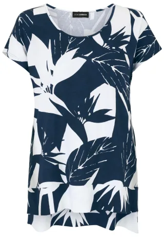 Doris Streich - Shirt marine - Gr. - 46