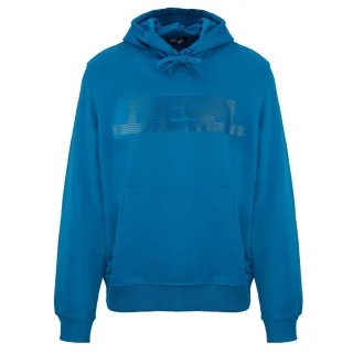 Diesel - Kapuzenpullover „monotone Logo" In Saphirblau