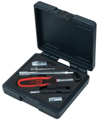 KS Tools WC Sanitär-Kombi-Kit, 6-tlg - 116.2080