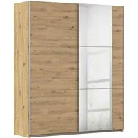 rauch Schwebetürenschrank Kleiderschrank Schrank Garderobe AURELIO (3 Ausstattungen BASIC/CLASSIC/PREMIUM (inkl. SOFT-CLOSE-FUNKTION) zeitloses Design, viele Farben, Breiten 175/218/261 cm MADE IN GERMANY