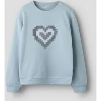 Name It Sweatshirt NKFLIS LS SH NREG SWEAT BRU Baumwolle, regular fit