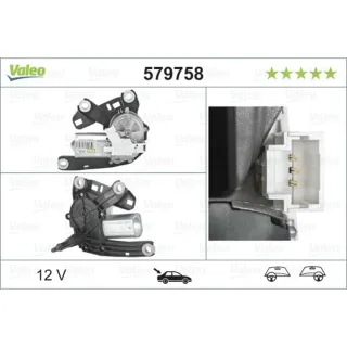 Valeo Wischermotor Citroen Berlingo Opel Combo Peugeot Partner Rifter