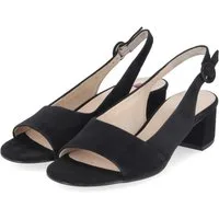 Högl Högl 01821120100 Damen Rauleder black Sandalette