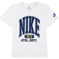 Nike Sportswear T-Shirt NKB GIANT VARSITY TEE für Kinder, aus Baumwolle und Polyester