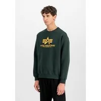 Alpha Industries Sweatshirt Basic Sweater Baumwollmischung, regular fit