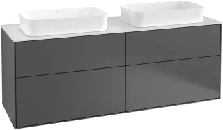 Villeroy & Boch Waschtischunterschrank Finion F31 1600x603x501mm für 2 WT, F31200GK F31200GK