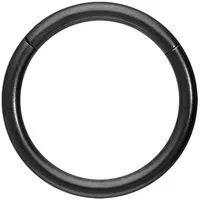 PIERCINGLINE Nasenpiercing Titan Segmentring Clicker MATT Ohrpiercing Septum Nase (Clicker, 1-tlg), Ohrpiercing für Conch, Helix, Tragus, Daith, Lobe