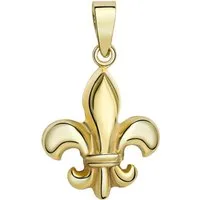 Firetti Kettenanhänger Schmuck Geschenk Gold 333 Halsschmuck Anhänger Halskette Fleur de lys