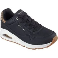 Skechers UNO-JUNGLE NITE Sneaker Schnürschuh, Freizeitschuh mit Wedge-Absatz