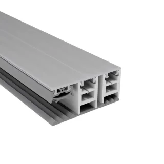 Mendiger Rand Schraubprofil Aluminium | Breite 60 mm | Pressblank