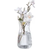 relaxdays Dekovase Blumenvase aus Glas