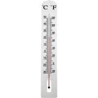 BURI Gartenthermometer Jumbo Gartenthermometer Außenthermometer 6,5 x 40 Thermometer