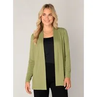 Base Level Strickjacke Yayla In elastischem Feinstrick