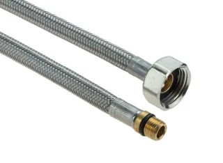 Neuesbad FLEXIBLE Schlauch M10 X 3/8'', 45 CM LENGTH, SS BRAID NB1DEXDT00VUZ01