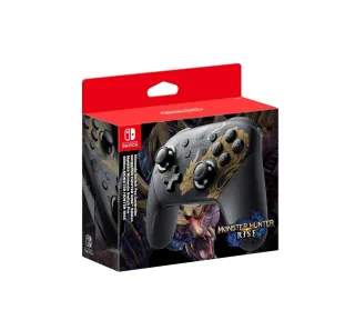 Nintendo Switch Pro Controller [Monster Hunter Rise Edition] schwarz/grau