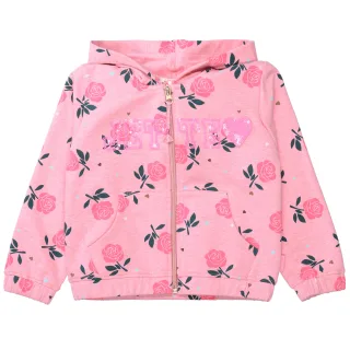 JETTE by STACCATO - Sweatjacke cotton candy aop - Gr. - 134