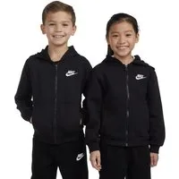 Nike Sportswear Kapuzensweatjacke NKN N NSW CLUB FLEECE LBR FZ mit Kapuze, Langarm-Design, unifarben, angeraute Sweatware