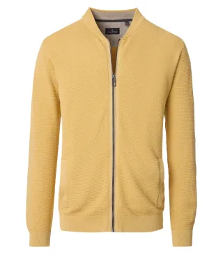 CASAMODA - Strickjacke gelb - Gr. - XL