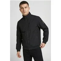 Jack & Jones PlusSize Softshelljacke JJEPARKER SOFTSHELL COLLAR BOMBER SN PLS Softshelljacke aus Polyester, PlusSize-Ausführung, mit Stehkragen