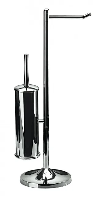 Koh-i-Noor KOKO Rollenhalter und Toilettenbürste, 5031KK, Chrom 5031KK