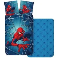 BrandMac Babybettwäsche Spiderman Baby Bettwäsche Set 100 x 135 cm 40 x 60 cm, 1 teilig, Langlebig
