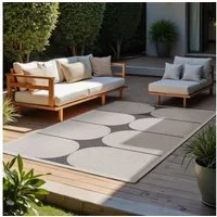 HANSE Home Outdoorteppich Bowen Wendeteppich, rechteckig, Höhe: 5 mm, Läufer, In und Outdoor, Flachgewebe, wetterfest, pflegeleicht, robust