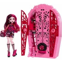 Monster Toys Biegepuppe Monster High Skulltimate Secrets Set aus Puppe + Zubehör HYT72 4+