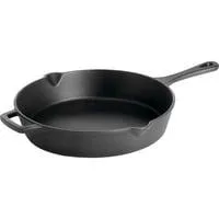 Gusseiserne Bratpfanne Ø 30cm schwarz
