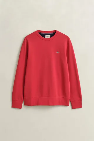 GANT - Shield Rundhals-Sweatshirt rose red - Gr. - M