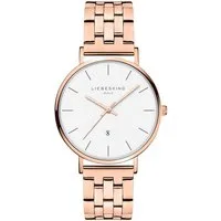 Liebeskind Berlin Quarzuhr LT-0213-MQ, Armbanduhr, Damenuhr, analog, Edelstahlband, Datum
