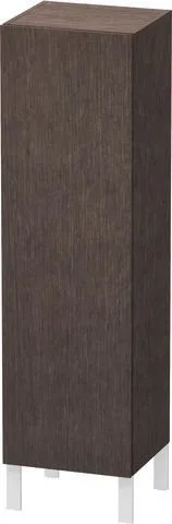 Duravit L-Cube Halbhochschrank Eiche dunkel gebürstet Matt 400x363x1320 mm - LC1178L7272 LC1178L7272