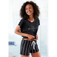 Vivance Dreams by Lascana Shorty (Set, 2 tlg) mit Frontdruck