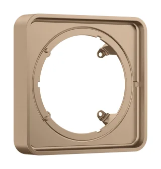 Hansgrohe Verlängerungsrosette AXOR ShowerSelect ID softsquare 22 mm brushed red gold, 13643310 13643310