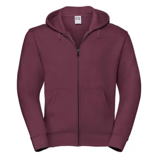 Russell - "Authentic" Sweatshirt mit Kapuze für Herren (Burgunderrot)