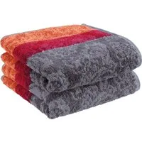 Erwin Müller Duschtuch Duschtuch "Paisley" 2er-Pack, Frottier/Jacquard, Walk-Frottier Paisley/Ornamente