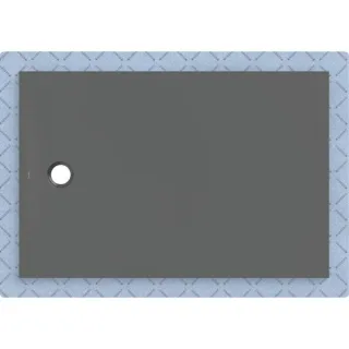 Geberit CleanFloor30 Duschfläche integriert, mit Dichtvlies, graphit: 150x100cm,, 551024DM1 551024DM1