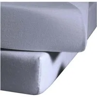 fleuresse Spannbettlaken Comfort Jerseyspannlaken, 96% Baumwolle, 4% Elastan, Gummizug: rundum, für Matratzen bis 26cm Höhe
