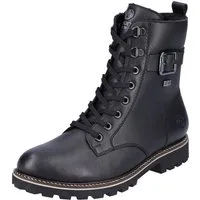 Remonte Winterboots, Blockabsatz, Schnürboots, Outdoorschuh mit Zierschnalle