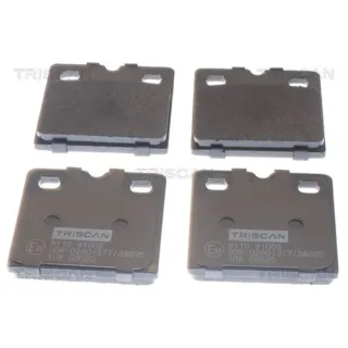 Triscan Bremsbel?ge hinten Tesla Model S X 811081006