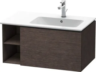 Duravit L-Cube Waschtischunterbau wandhängend Eiche dunkel gebürstet Matt 820x481x400 mm - LC6192072 LC619207272
