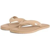 Tommy Hilfiger TH SCANDI PREMIUM SUMMER SANDAL Zehentrenner Strandschuh, Pool Slides, Dianette, Flat mit Logo-Emblem