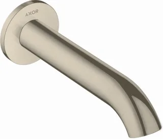 Hansgrohe Wanneneinlauf Axor Uno gebogen Brushed Nickel , 38411820 , 38411820 38411820