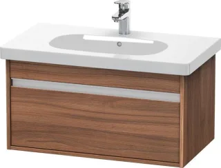 Duravit Ketho Waschtischunterbau wandhängend Nussbaum Matt 800x455x410 mm - KT666707979 KT666707979