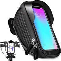 emeco Handy-Lenkertasche Fahrrad Lenkertasche Smartphone Handy Halter Universal Bike Motorrad T