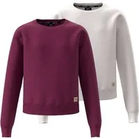 H.I.S Sweatshirt 2er Pack H.I.S Sweats, Must-Have Basic in kurzer Form (Packung, 2) 2 Sweatshirts im Pack, Basics in modischen Farben, Langarm