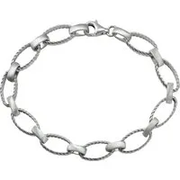 SilberDream Silberarmband SilberDream Armband Style 925 Silber (Armband), Damen Armband (Style) ca. 19cm, 925 Sterling Silber, Farbe: silber