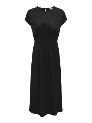 JDY - JDYREBEKKA LIFE S/S MIDI DRESS JRS Black - Gr. - XS