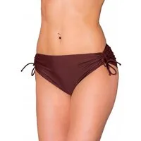 Aquarti Bikini-Hose Aquarti Damen Bikinihose mit Raffung und Schnüren