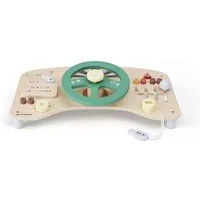 Kids Concept Motorikbrett Kids Concept Aktivitätsspiel Auto Aiden - ab 12 Monate - 45x23x14cm, aus Holz